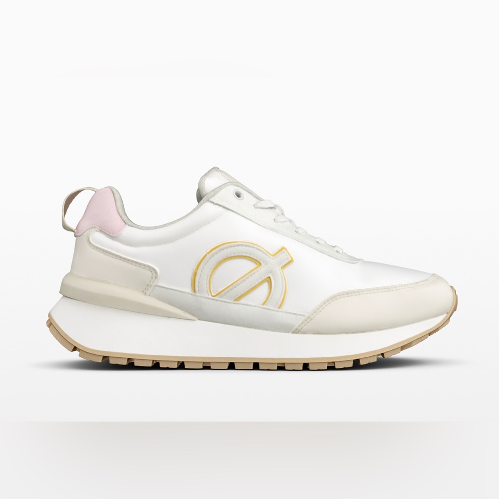 LOCI FUSION SNEAKER NATURAL/IVORY/PINK EU 39/US 8 NWT